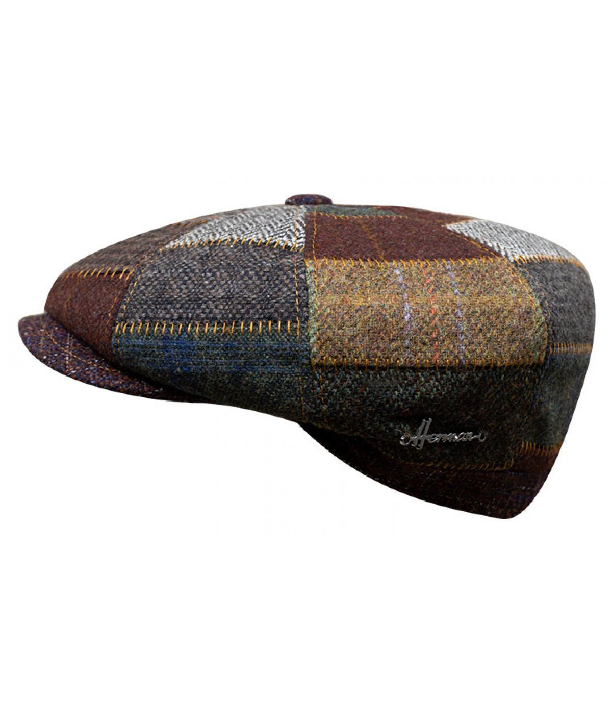 Alboran Patchwork brown Herman Headwear